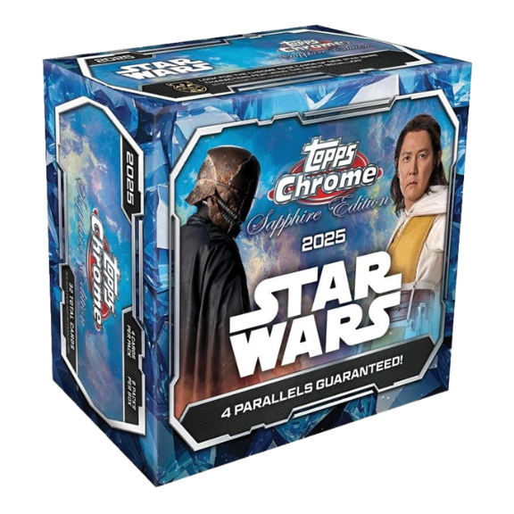 2025 Topps Star Wars Chrome Sapphire Edition Box