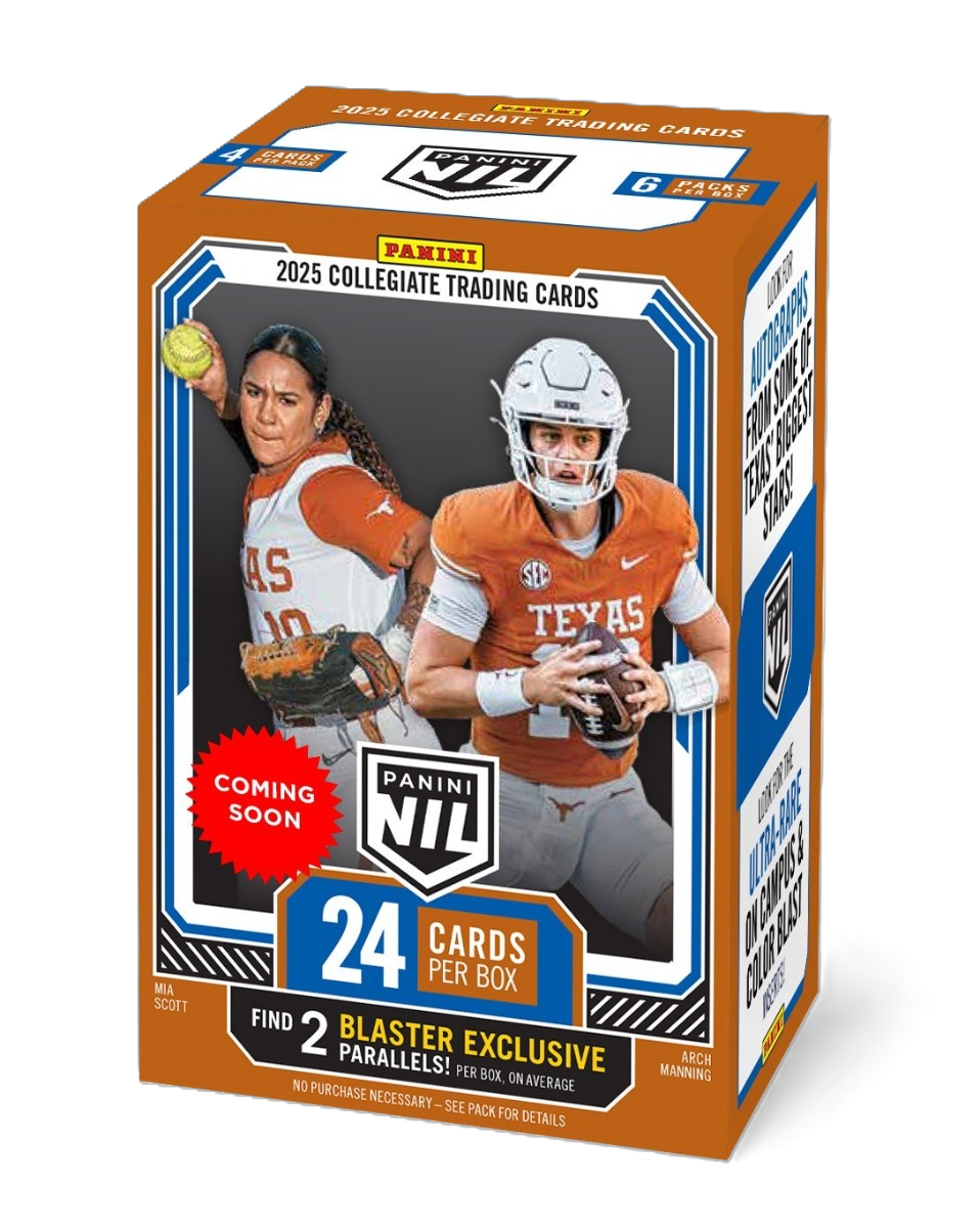 2025 Panini NIL Texas Longhorns Blaster Box-1