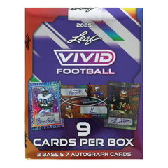 2025 Leaf Vivid Football Hobby Box-1