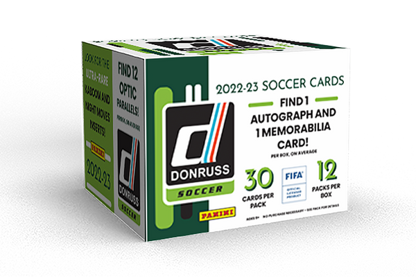 2022-23 Panini Donruss Soccer Hobby Box – CardCollector2