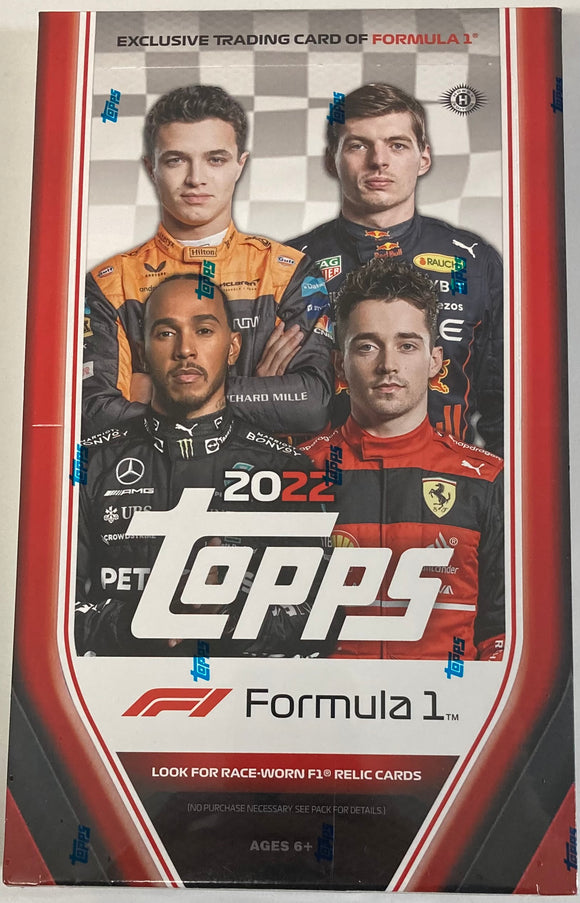 2022 Topps Formula 1 Flagship Hobby Box