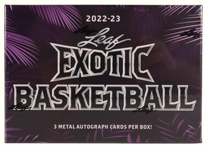 2022-23 Leaf Exotic Basketball Hobby Box