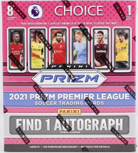 2021-22 Panini Prizm Choice English Premier League Soccer Hobby Box