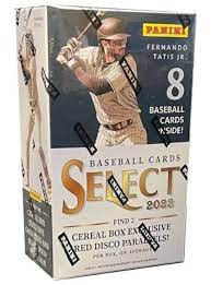 2022 Panini Select Baseball Cereal Box