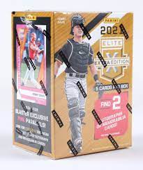 2021 Panini Elite Extra Edition Baseball Blaster Box