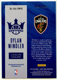 Dylan Windler RC 2019-20 Panini Court Kings Heir Apparent Rookie Auto SP 54/149 Cavaliers