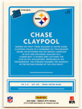 Chase Claypool RC 2020 Donruss Optic Silver Holo Rated Rookie SP Steelers