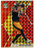 Chase Claypool RC 2020 Panini Mosaic Red Rookie SP Steelers
