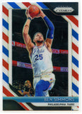 Ben Simmons 2018-19 Panini Prizm Red White Blue SP 76ers