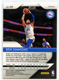 Ben Simmons 2018-19 Panini Prizm Red White Blue SP 76ers