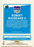Robert Woodard II RC 2020-21 Donruss Rated Rookie Choice Auto SP Kings