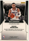 Ben Simmons 2018 Panini The National Silver Prizm SP 68/99 76ers