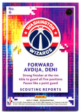Deni Avdija 2020-21 Panini Recon Scouting Report Wizards