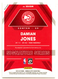 Damian Jones 2019-20 Donruss Optic Signature Series Auto SP Hawks