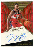 Troy Brown RC 2018-19 Panini Revolution Rookie Auto SP Wizards