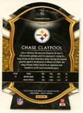 Chase Claypool RC 2020 Panini Select Purple Die Cut Concourse Rookie SP Steelers