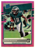 Jalen Reagor RC 2020 Donruss Optic Pink Prizm Rated Rookie SP Eagles