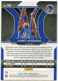 James Wiseman RC 2020-21 Panini Prizm Base Rookie Card #268 Golden State Warriors