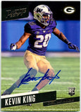 Kevin King RC 2017 Panini Prestige Rookie Auto #249 Green Bay Packers
