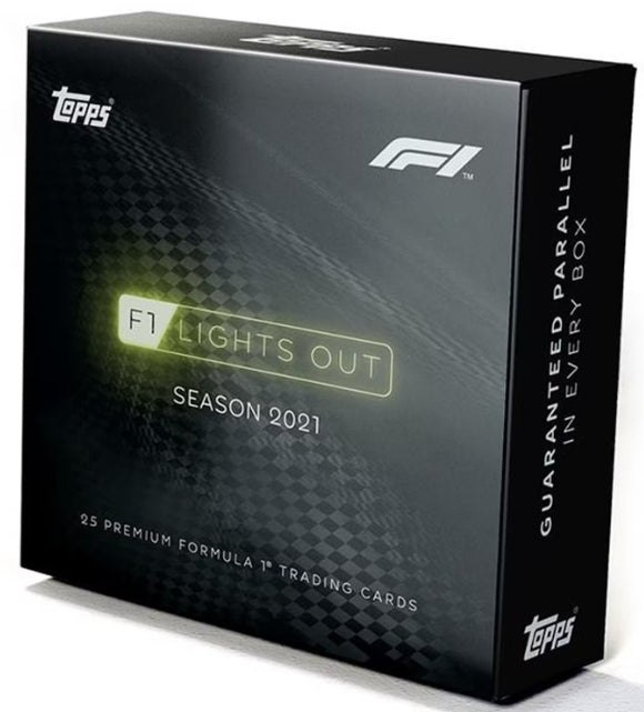 2021 Topps Formula 1 Lights Out Hobby Box
