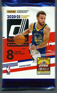 2020-21 Donruss Basketball 8-Card Retail Pack