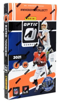 2021 Panini Optic Donruss Football Retail Box-1