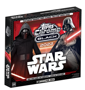 2022 Topps Star Wars Chrome Black Hobby Box