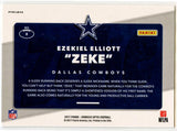 Ezekiel Elliott 2017 Donruss Optic Silver Holo AKA Zeke SP Cowboys