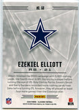 Ezekiel Elliott 2020 Panini Illusions Gold Trophy Collection SP 329/399 Cowboys