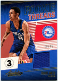 Zhaire Smith RC 2018-19 Panini Absolute Rookie Threads Level 3 Jersey Patch SP 19/75 76ers